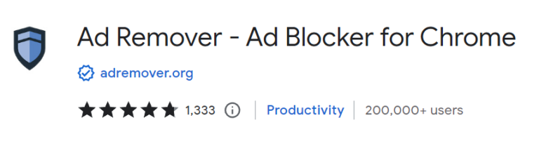 ad remover chrome